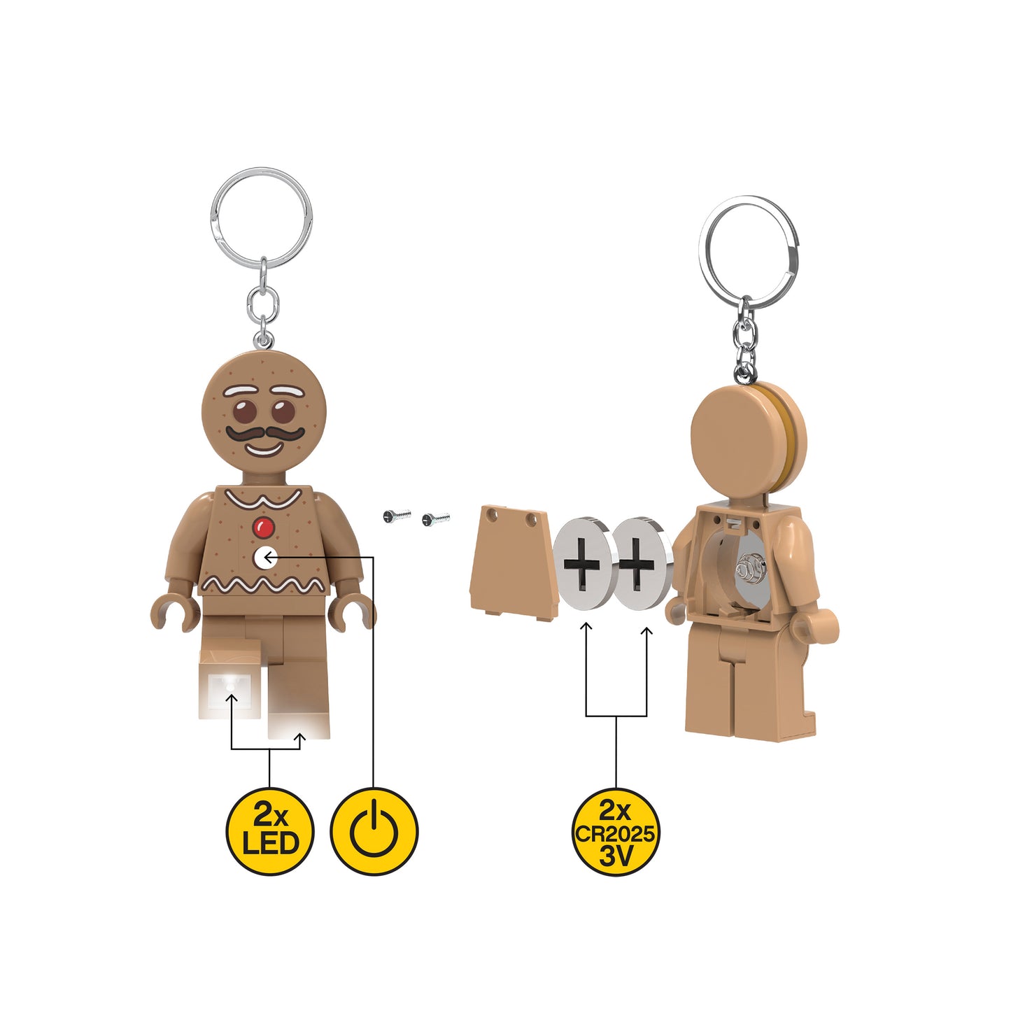 LEGO® Gingerbread Key Light