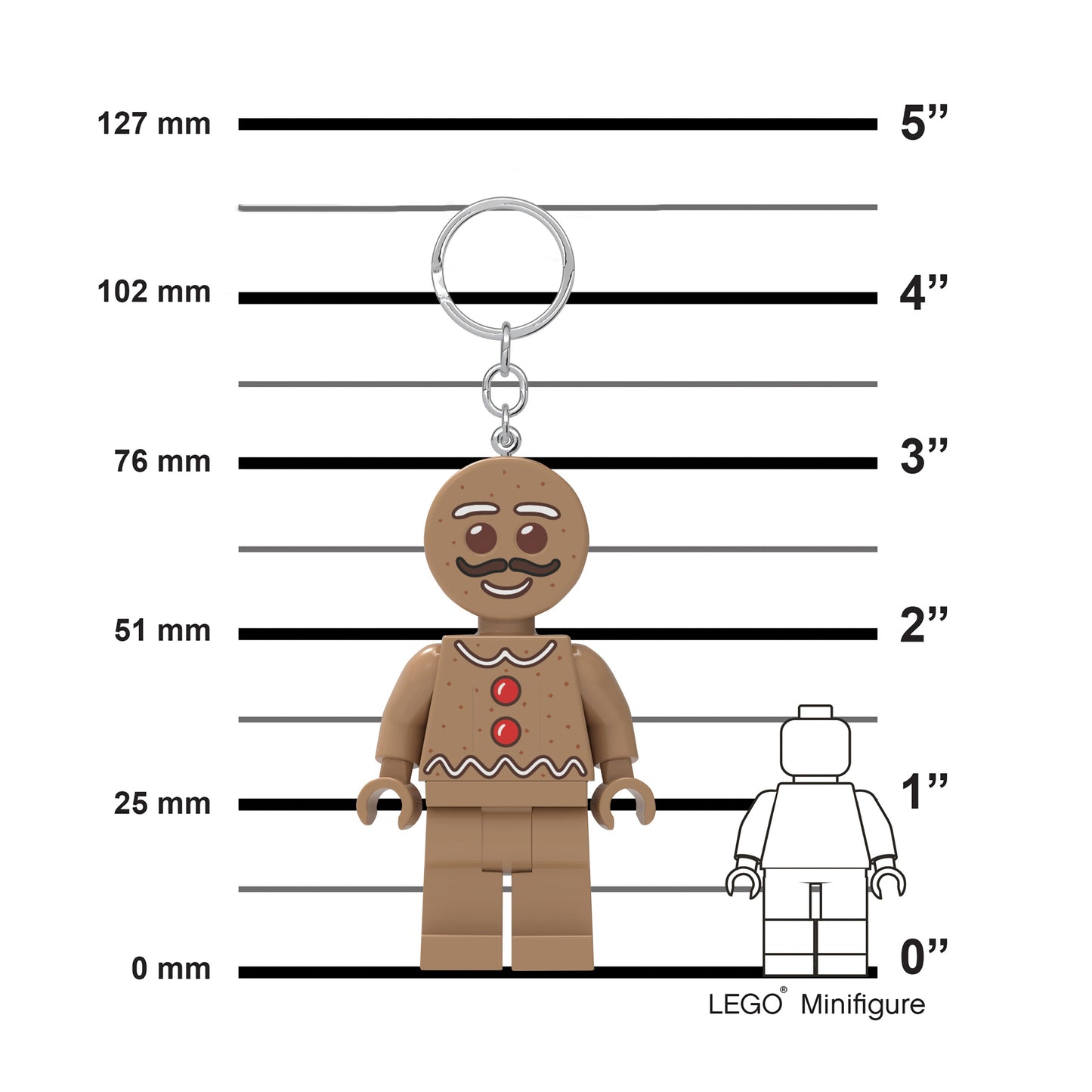 LEGO® Gingerbread Key Light