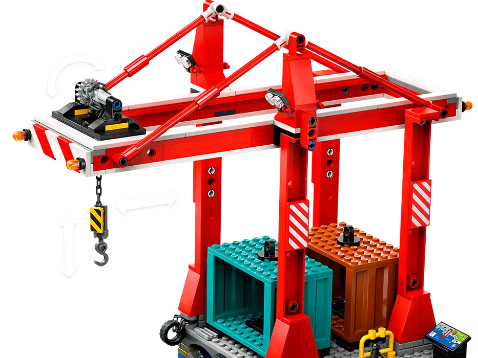 LEGO® City Seaside Harbor with Cargo Ship 60422