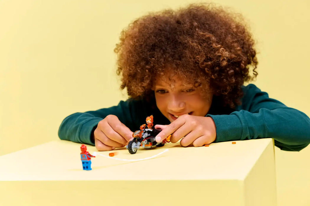 LEGO® Marvel Spider-Man vs. Ghost Rider Motorcycle 76335