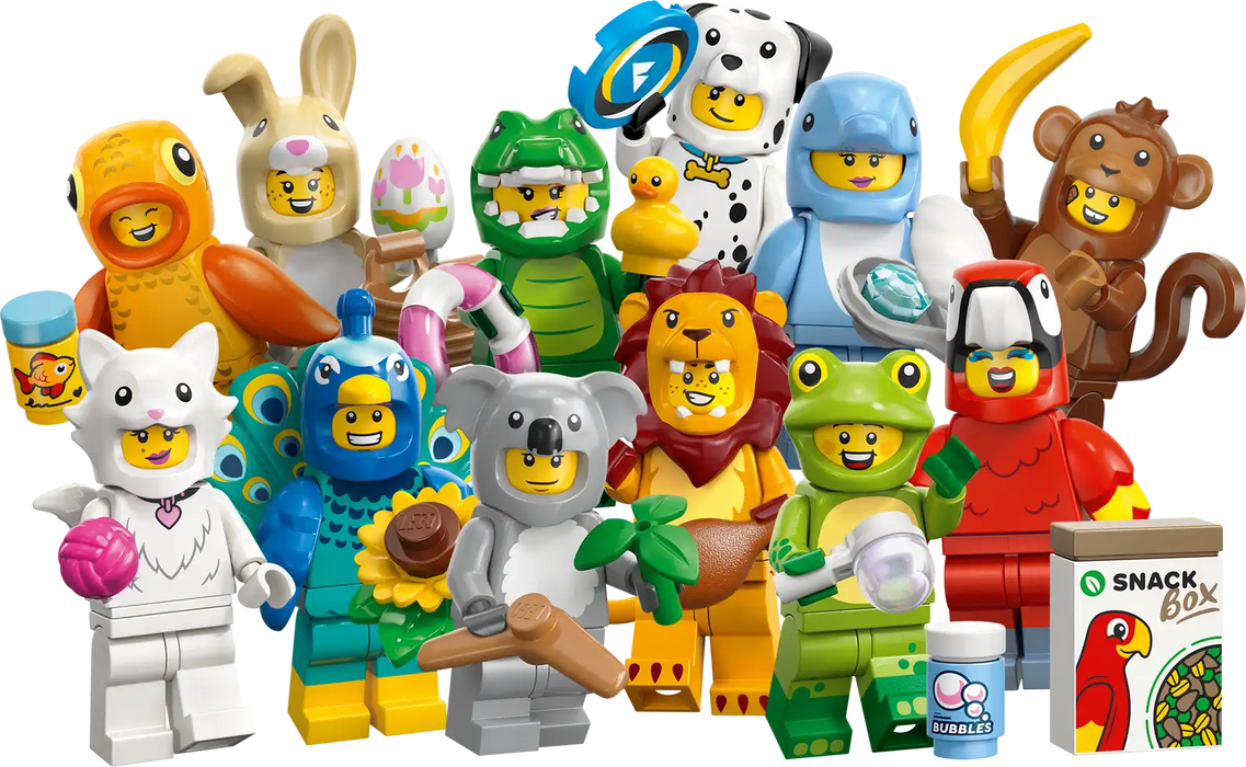 LEGO® Minifigures™ Animals Series 28 71051 - Frog Costume Fan - Sealed LEGO® Minifigure Box