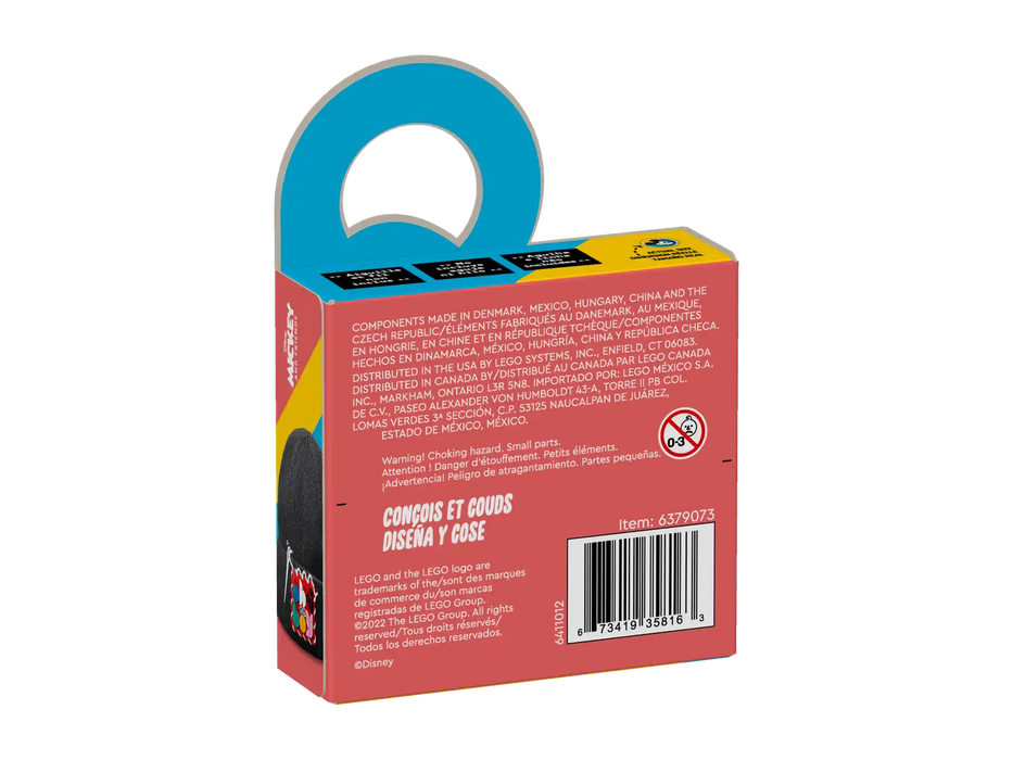 LEGO® DOTS ǀ Disney Mickey Mouse & Minnie Mouse Stitch-on Patch 41963