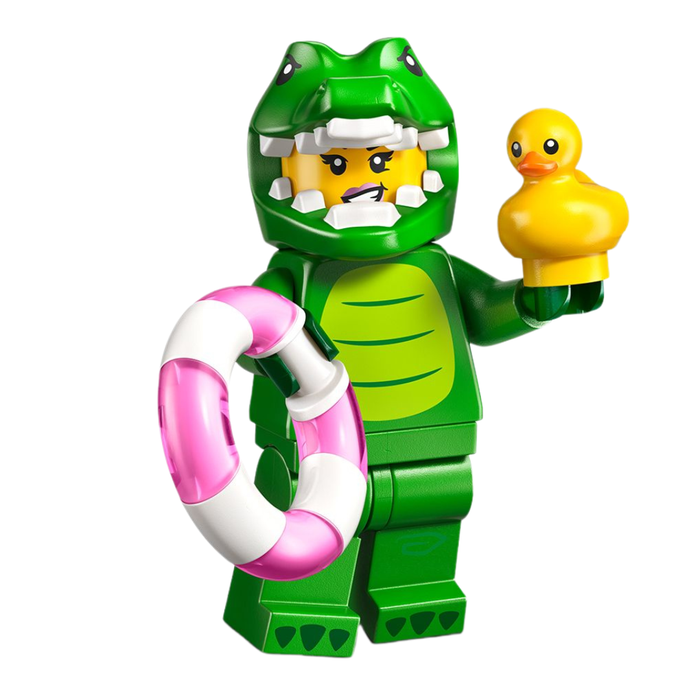 LEGO® Minifigures™ Animals Series 28 71051 - Crocodile Costume Fan  - Sealed LEGO® Minifigure Box