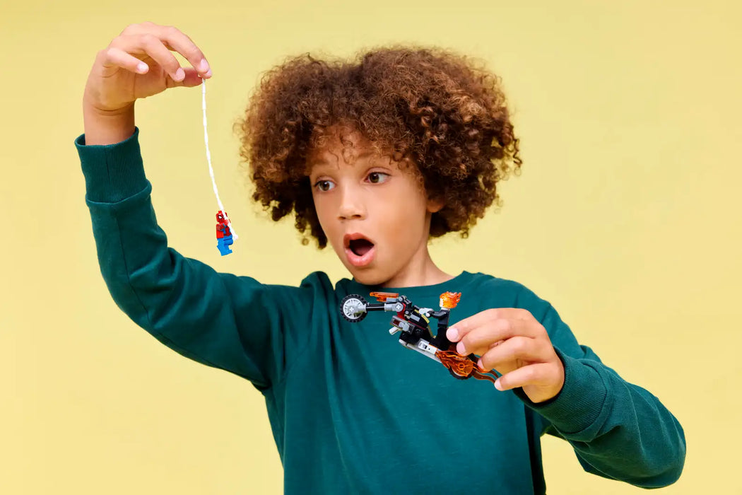 LEGO® Marvel Spider-Man vs. Ghost Rider Motorcycle 76335