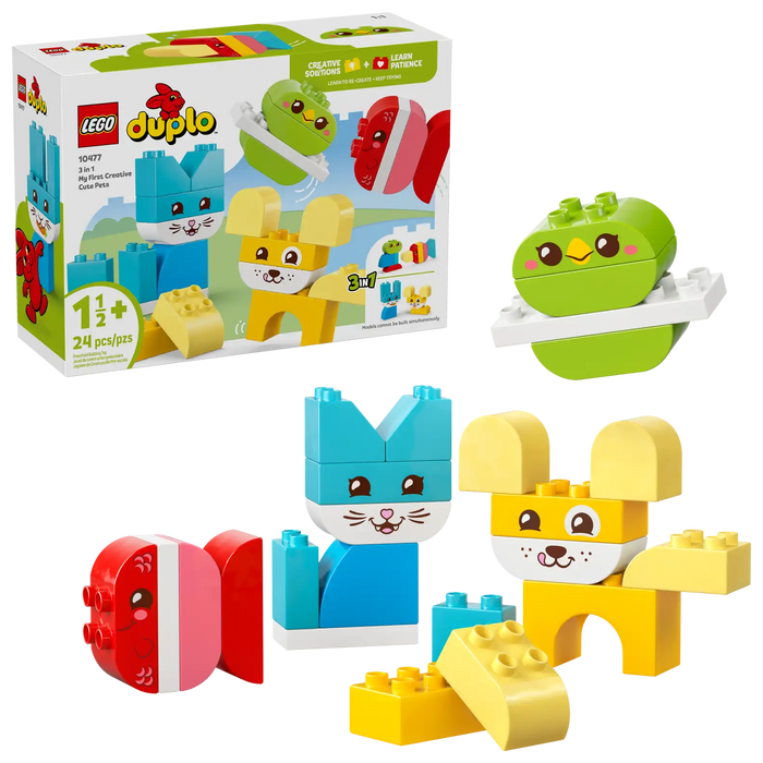 LEGO® DUPLO® My First 3 in 1 Creative Cute Pets 10477