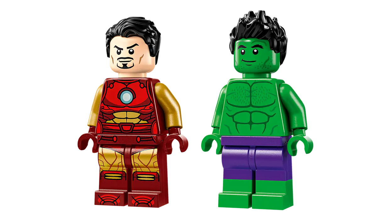 LEGO® Marvel Iron Man with Bike and The Hulk 76287