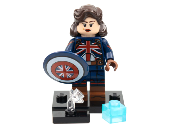 LEGO® Minifigures™ Marvel Studios Series 1 71031 - Captain Carter - Verified Complete LEGO® Minifigure Bag