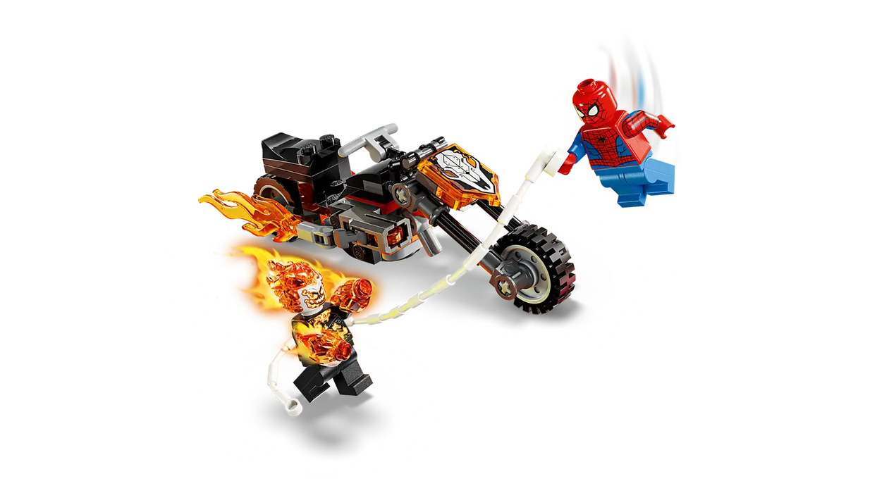 LEGO® Marvel Spider-Man vs. Ghost Rider Motorcycle 76335