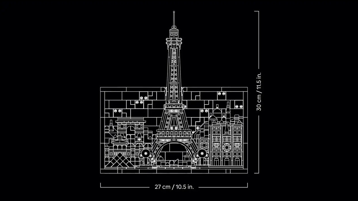 LEGO® Architecture Paris – City of Love 21064