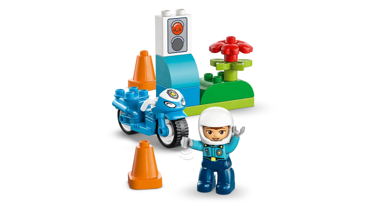 LEGO® DUPLO® Town Blue Police Motorcycle 10471