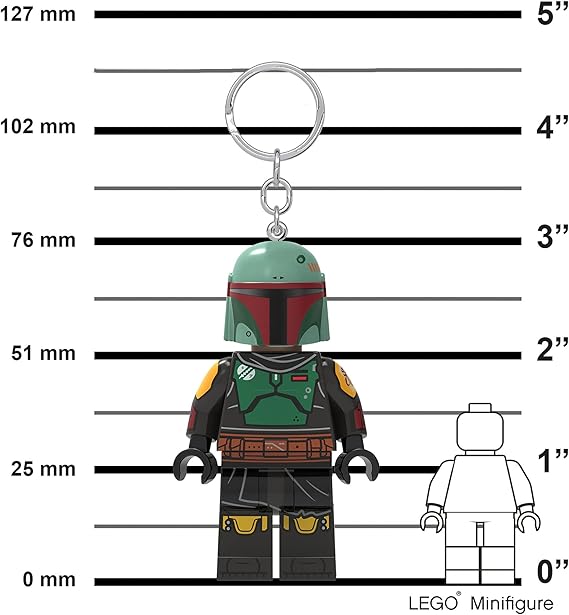 LEGO® Star Wars™ The Mandalorian™ Keychain Light Boba Fett