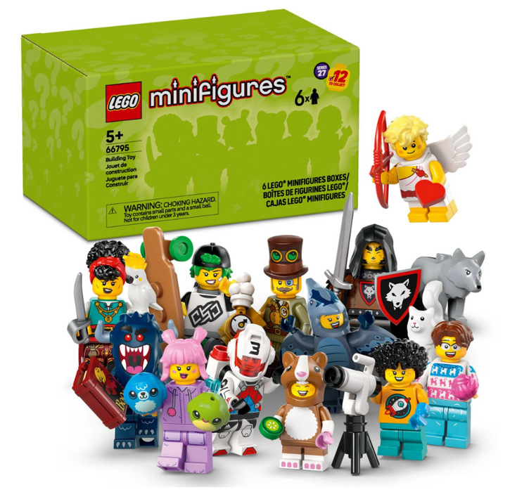 LEGO® Minifigures™ Series 27 66795 - Sealed LEGO® Minifigure Box of 6