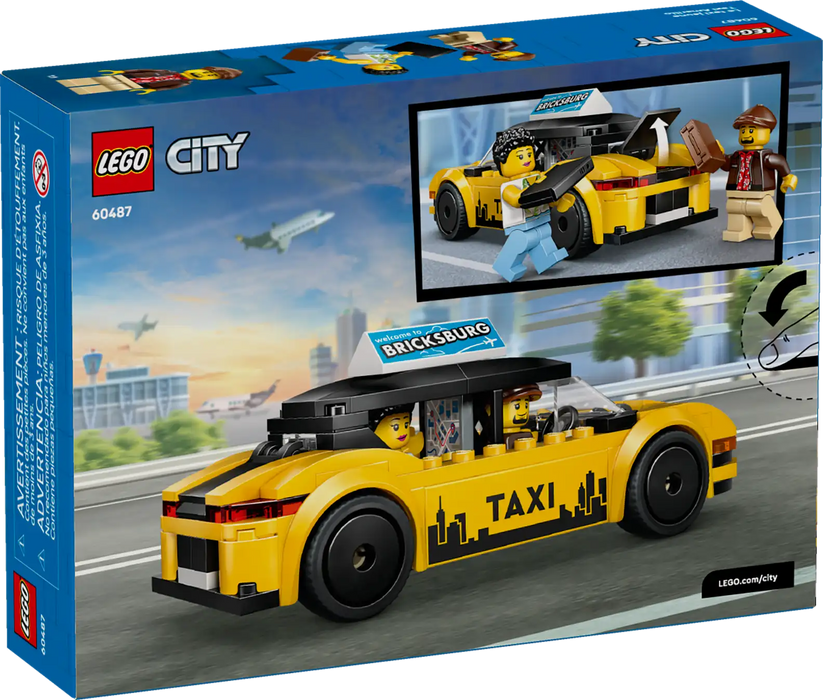 LEGO® City Yellow Taxi 60487