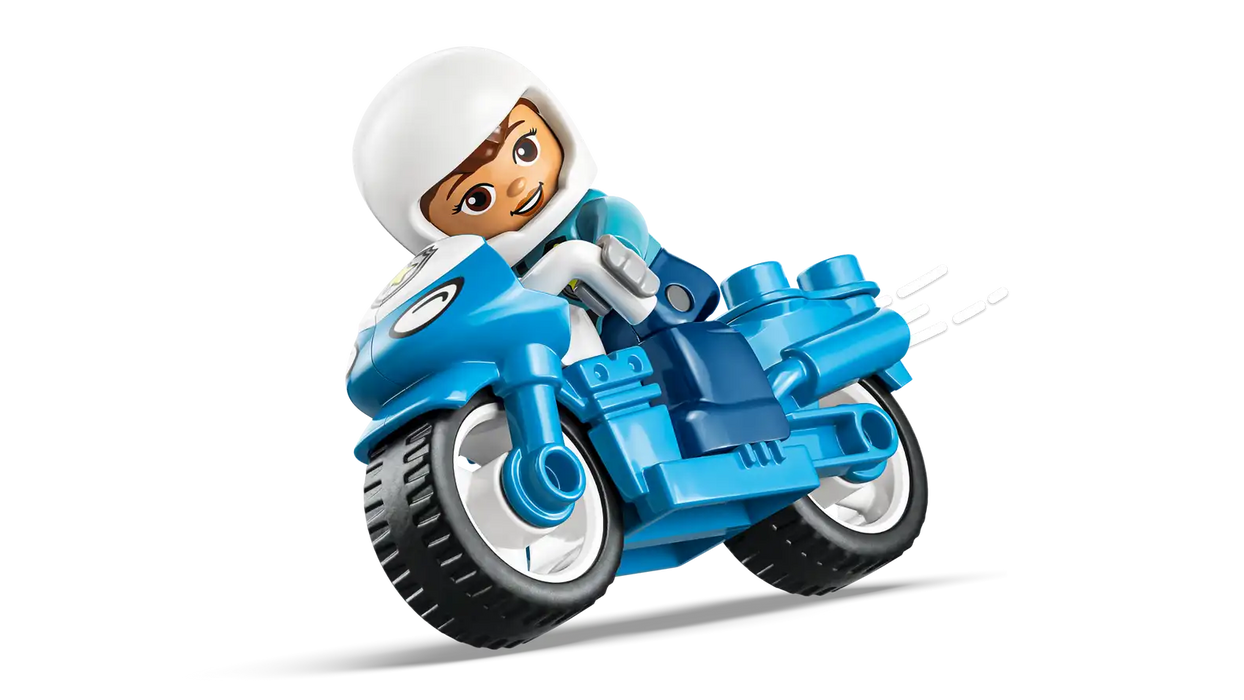 LEGO® DUPLO® Town Blue Police Motorcycle 10471