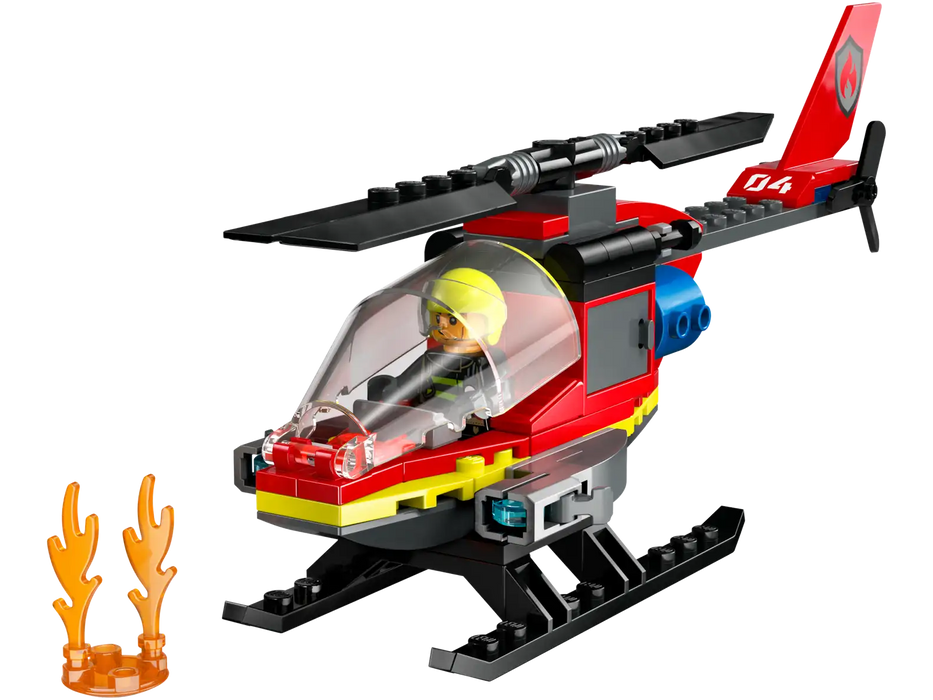 LEGO® City Fire Rescue Helicopter 60411