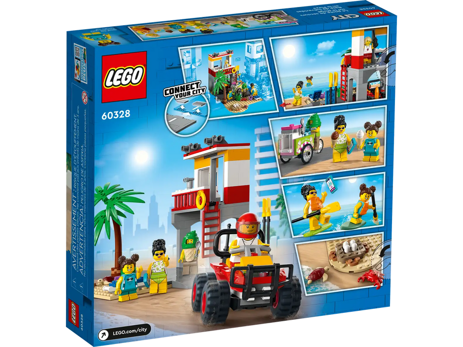 LEGO® City Beach Lifeguard Station 60328