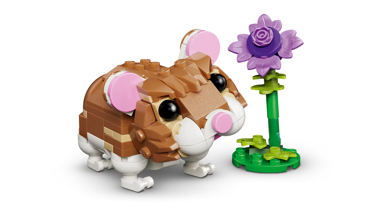 LEGO® Creator 3 in 1 Cute Hamster with a Flower 31376