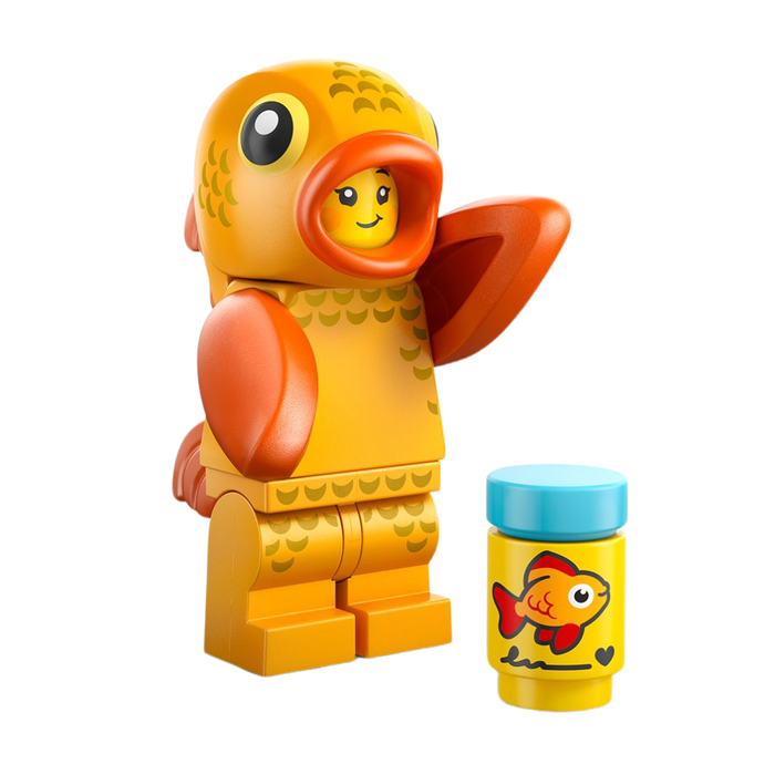 LEGO® Minifigures™ Animals Series 28 71051 - Goldfish Costume Fan - Sealed LEGO® Minifigure Box