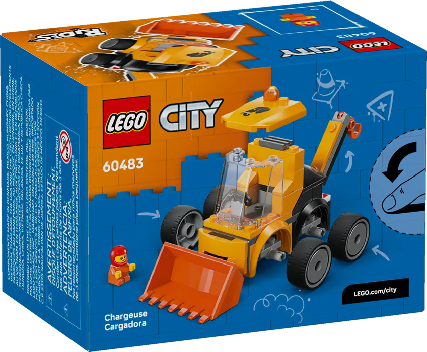 LEGO® City Rides – Construction Loader 60483