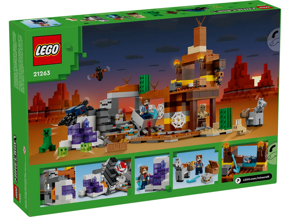 LEGO® Minecraft® The Badlands Mineshaft 21263