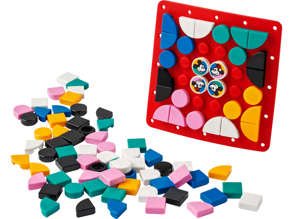 LEGO® DOTS ǀ Disney Mickey Mouse & Minnie Mouse Stitch-on Patch 41963