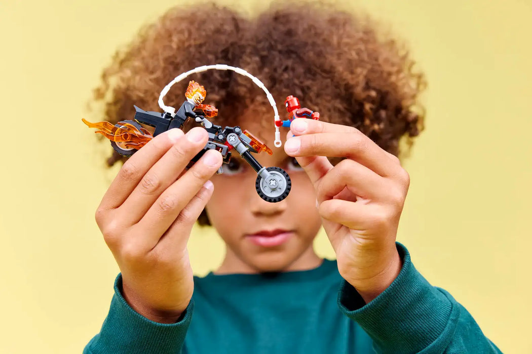 LEGO® Marvel Spider-Man vs. Ghost Rider Motorcycle 76335