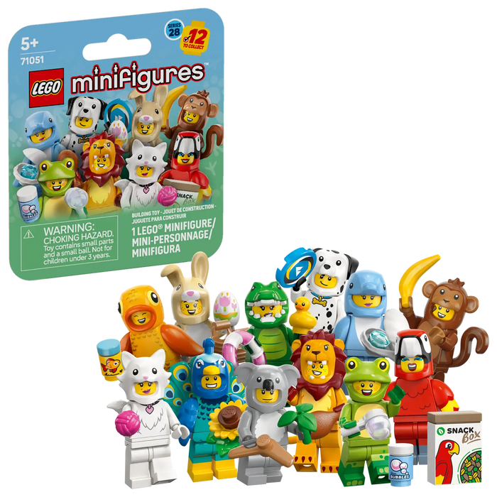 LEGO® Minifigures™ Animals Series 28 71051 - Complete Full Sealed Set Of 12 LEGO® Minifigure Boxes