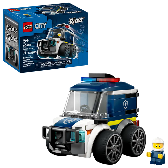 LEGO® City Rides – Police Truck 60481