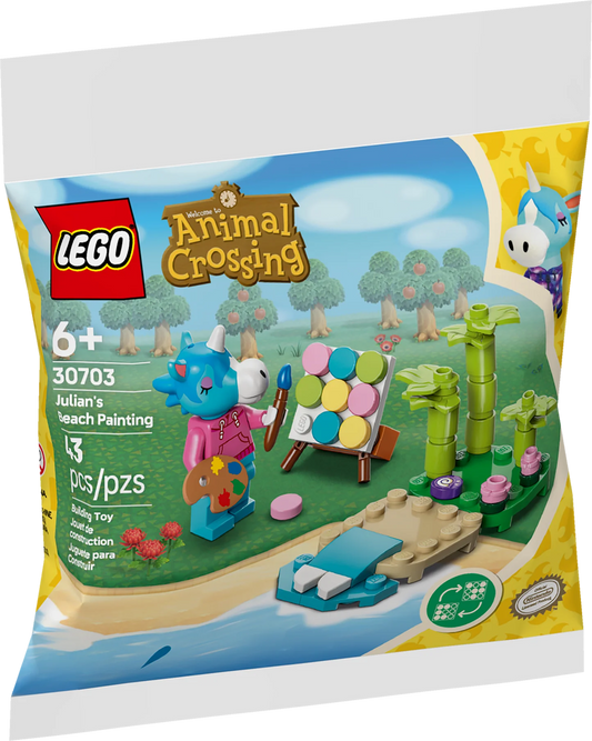 LEGO® Animal Crossing™ Julian's Beach Painting 30703 - Moore's Minifigures