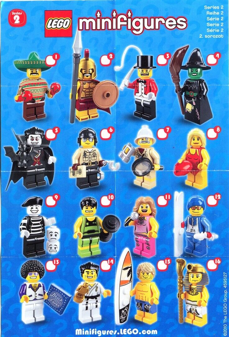 LEGO® 8684 Series 2 - Moore's Minifigures