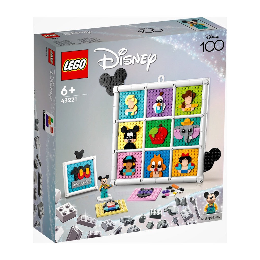 LEGO® 43221 100 Years of Disney Animation Icons - DAMAGED BOX - Read Description - Moore's Minifigures